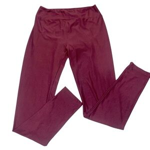 Vintage Rare Color LuLaRoe Wine OS Leggings NWOT